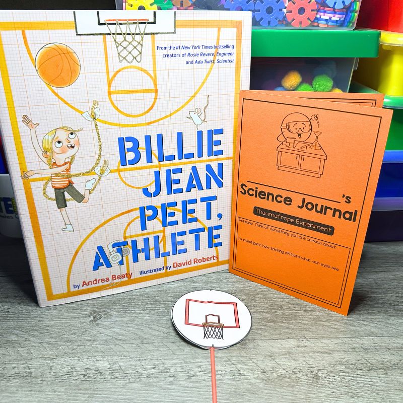 Basketball STEM Challenge Billie Jean Peet, Athlete Read Aloud Activity March — preview 5