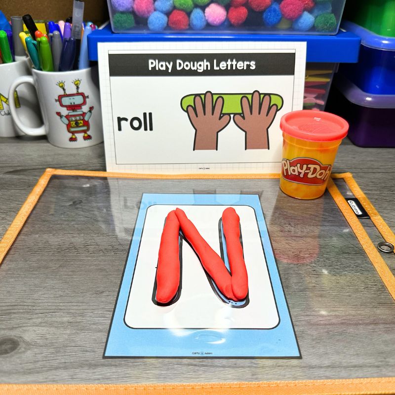 Alphabet STEM Centers Preschool and Kindergarten Activities Letter Recognition — preview 7