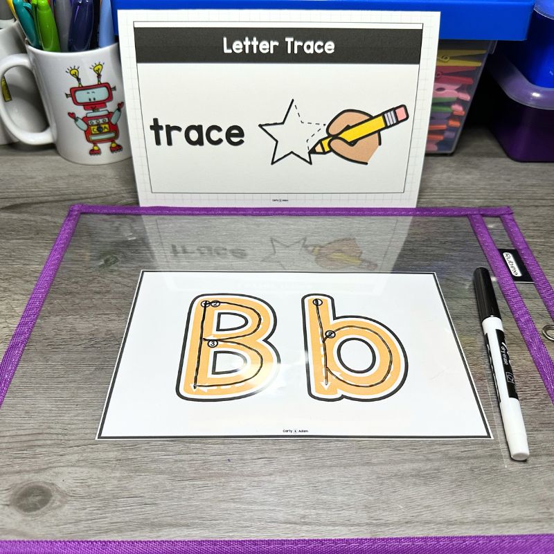 Alphabet STEM Centers Preschool and Kindergarten Activities Letter Recognition — preview 8