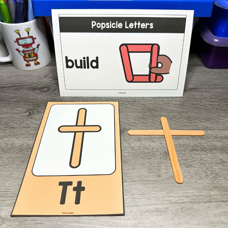Alphabet STEM Centers Preschool and Kindergarten Activities Letter Recognition — preview 10