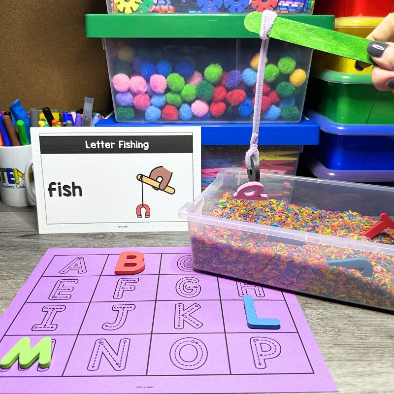Alphabet STEM Centers Preschool and Kindergarten Activities Letter Recognition — preview 11