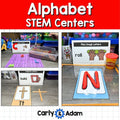 Alphabet STEM Centers Preschool and Kindergarten Activities Letter Recognition — preview 1