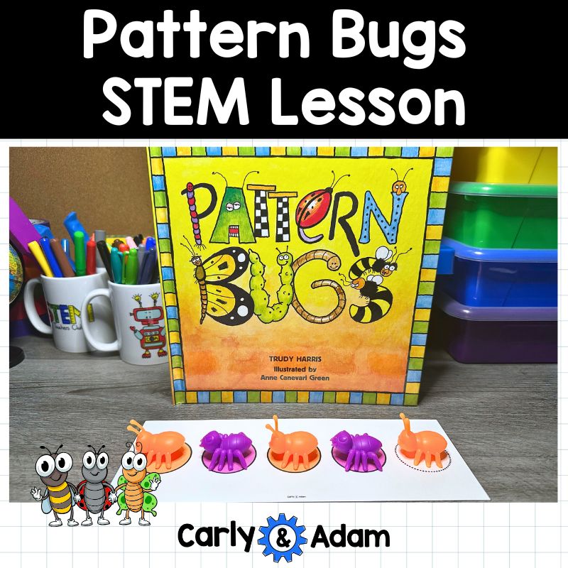 Pattern Bugs Pre-Kindergarten Patterns Lesson Pattern Recognition Activity — preview 1