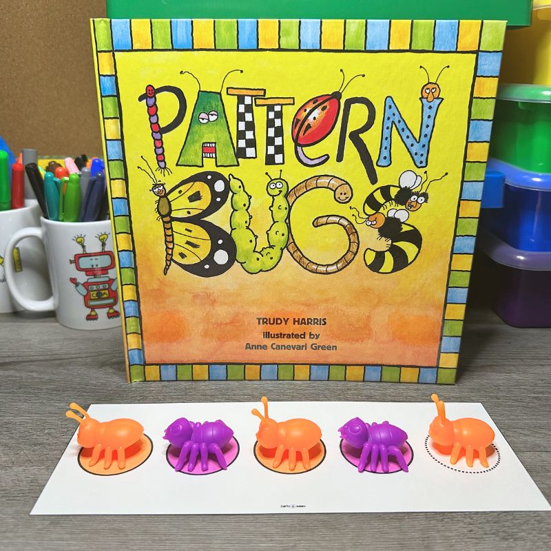 Pattern Bugs Pre-Kindergarten Patterns Lesson Pattern Recognition Activity — preview 5