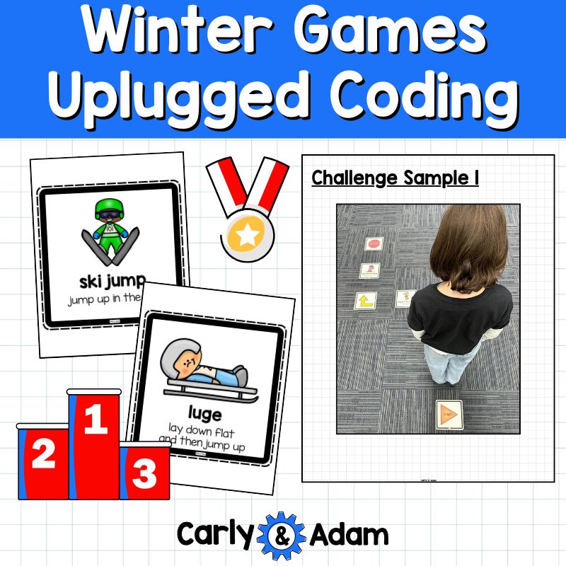 Winter Games Unplugged Coding for Pre-K Read Aloud STEM Max and Marla — preview 2