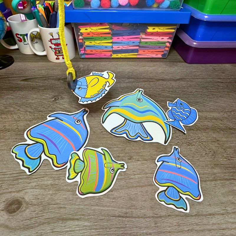 The Rainbow Fish Activity Pre-K STEM Lesson Kindness Craft — preview 3