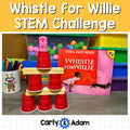Whistle for Willie Read Aloud Pre-K STEM Lesson Work Hard Activity — preview 1