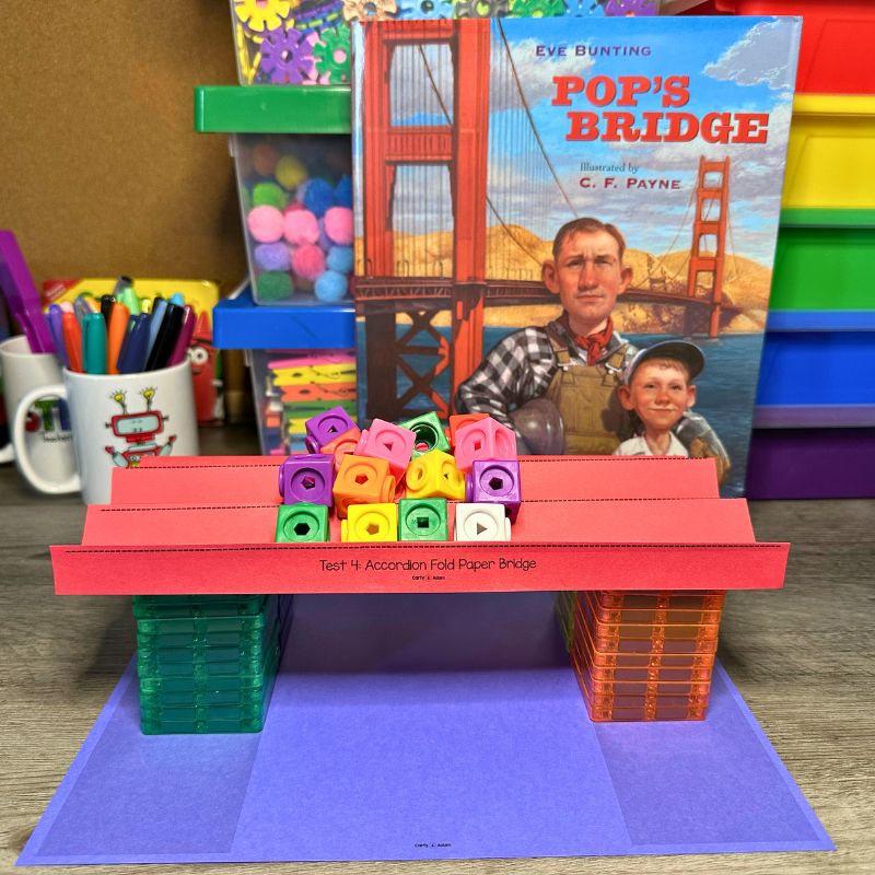 Pop's Bridge Read Aloud K-5 STEM Challenge Structural Engineering — preview 7