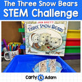 The 3 Snow Bears Lesson Plan Fractured Fairy Tale STEM Challenge Winter Activity — preview 1