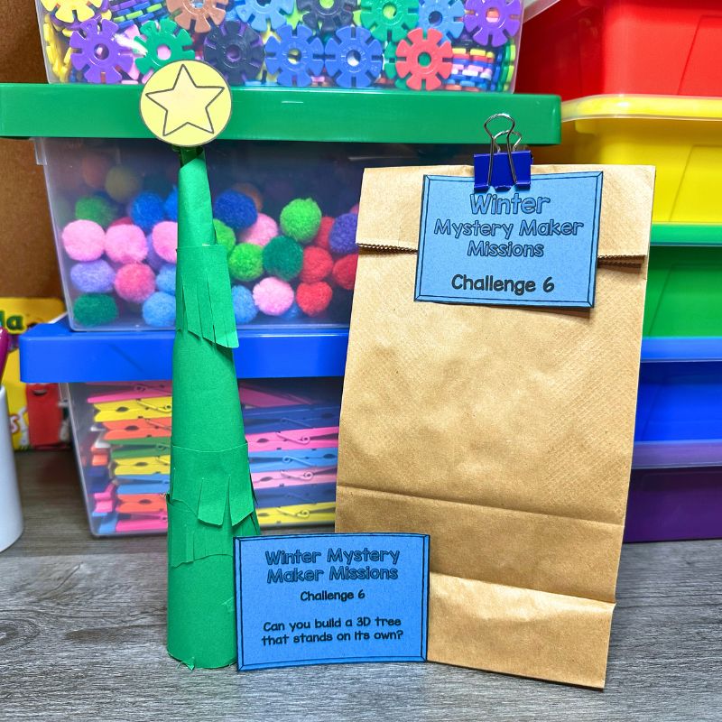 Winter Mystery Maker Missions Snow STEM Challenges and Activities — preview 8