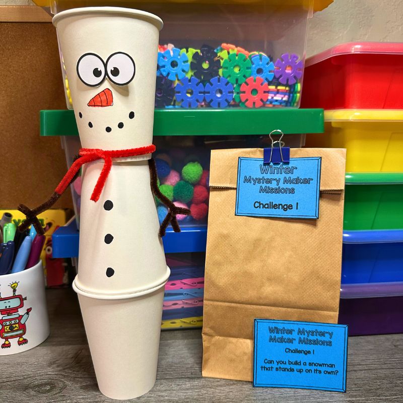 Winter Mystery Maker Missions Snow STEM Challenges and Activities — preview 12