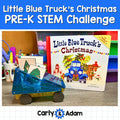 Little Blue Truck's Christmas Pre-K STEM Activity Counting to 5 — preview 1