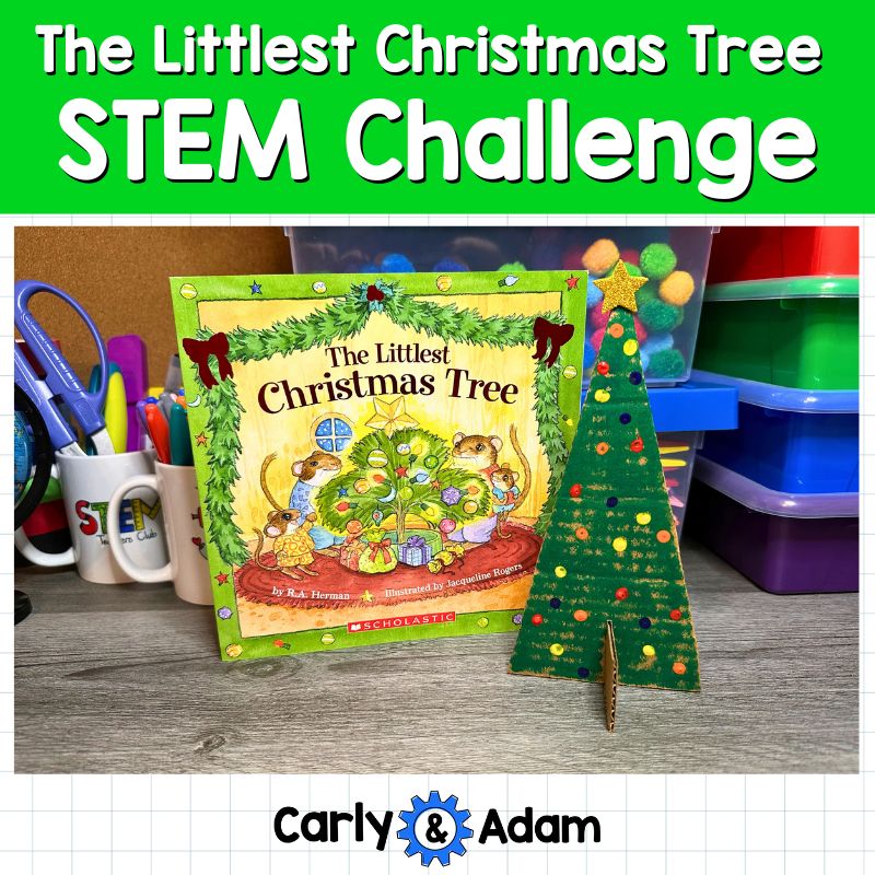 The Littlest Christmas Tree Read Aloud Pre-K STEM Challenge — preview 1