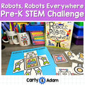 Robots, Robots Everywhere Pre-K STEM Lesson Plan and Kindergarten STEM Activity — preview 1