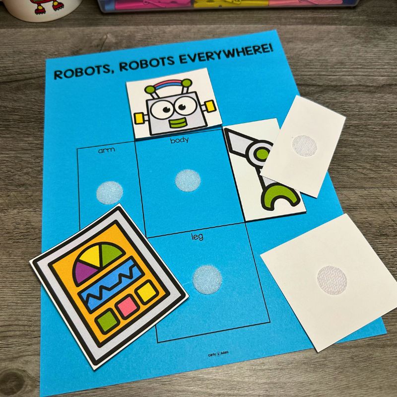 Robots, Robots Everywhere Pre-K STEM Lesson Plan and Kindergarten STEM Activity — preview 11
