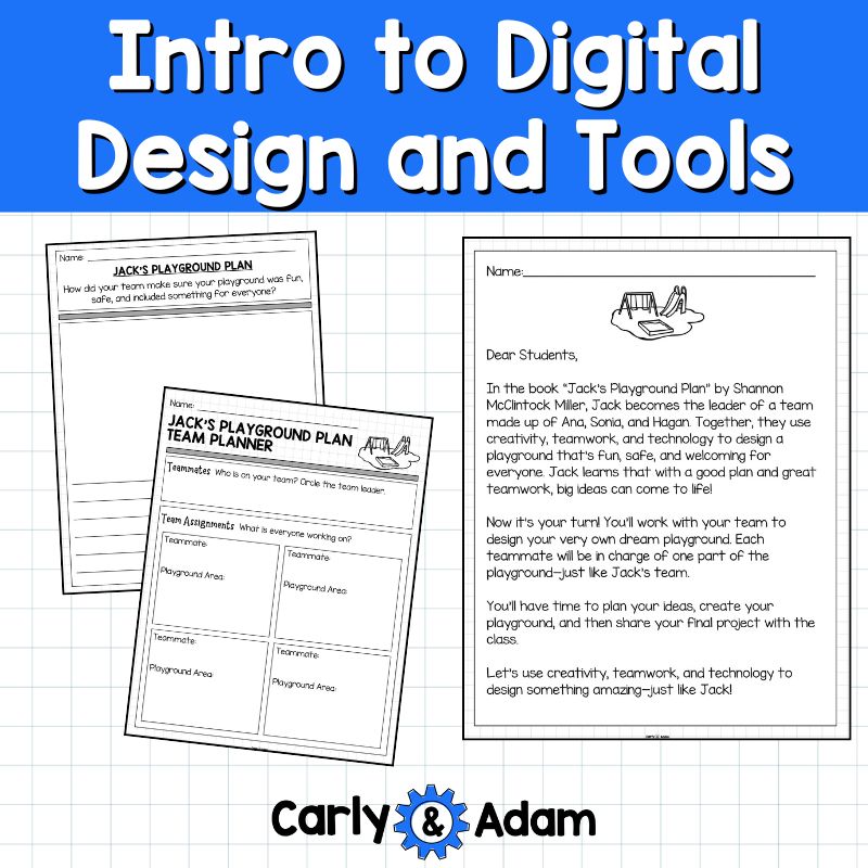 Intro to Digital Design and Using Digital Tools Jack's Playground Plan — preview 4