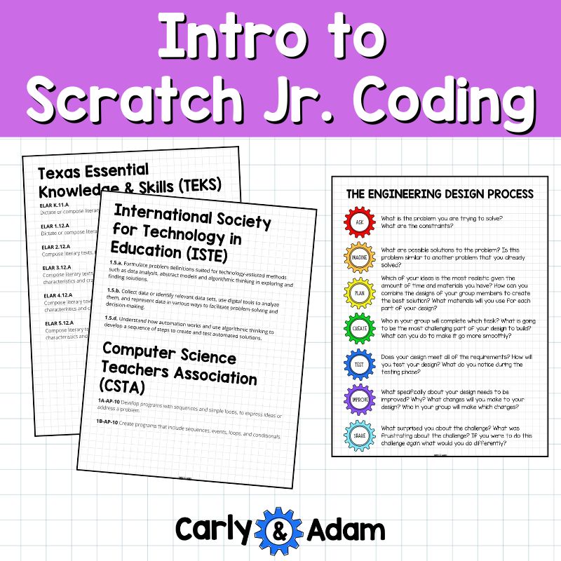 Intro to Coding with Scratch Jr STEM Ana's Smart Move ISTE Digital Explorers — preview 5