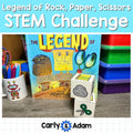 The Legend of Rock, Paper, Scissors Read Aloud K-5 STEM Challenge Game — preview 1