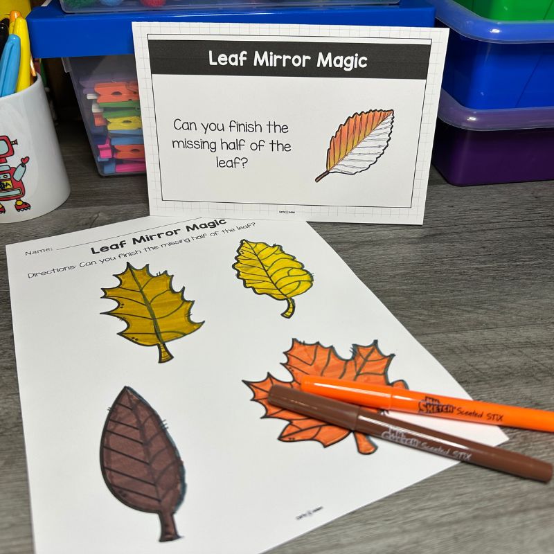 Autumn STEM Centers, Fall Small Group Activities, k-5 STEM Activities — preview 9