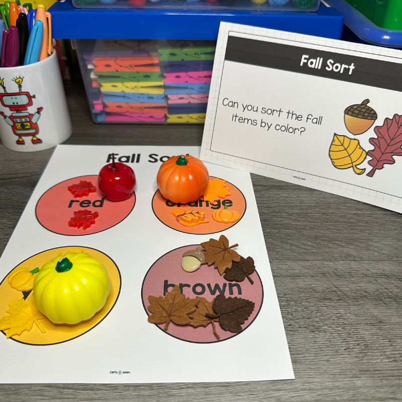 Autumn STEM Centers, Fall Small Group Activities, k-5 STEM Activities — preview 12