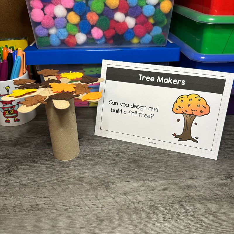 Autumn STEM Centers, Fall Small Group Activities, k-5 STEM Activities — preview 14