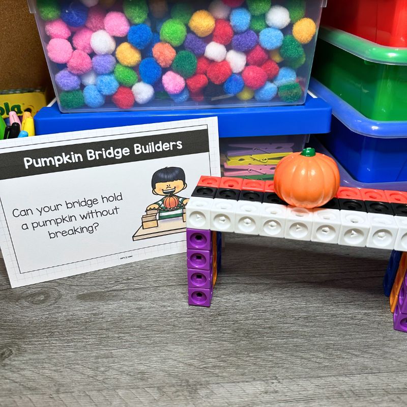 Autumn STEM Centers, Fall Small Group Activities, k-5 STEM Activities — preview 15