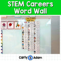 STEM Careers Word Wall STEM Classroom Decor Posters Bulletin Board Ideas — preview 1