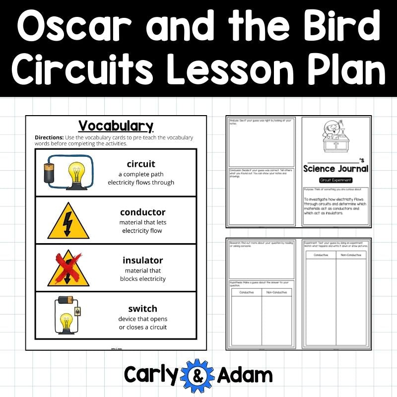 Electricity STEM Lesson Circuits, Conductors, and Insulators 3rd–5th Grade — preview 4