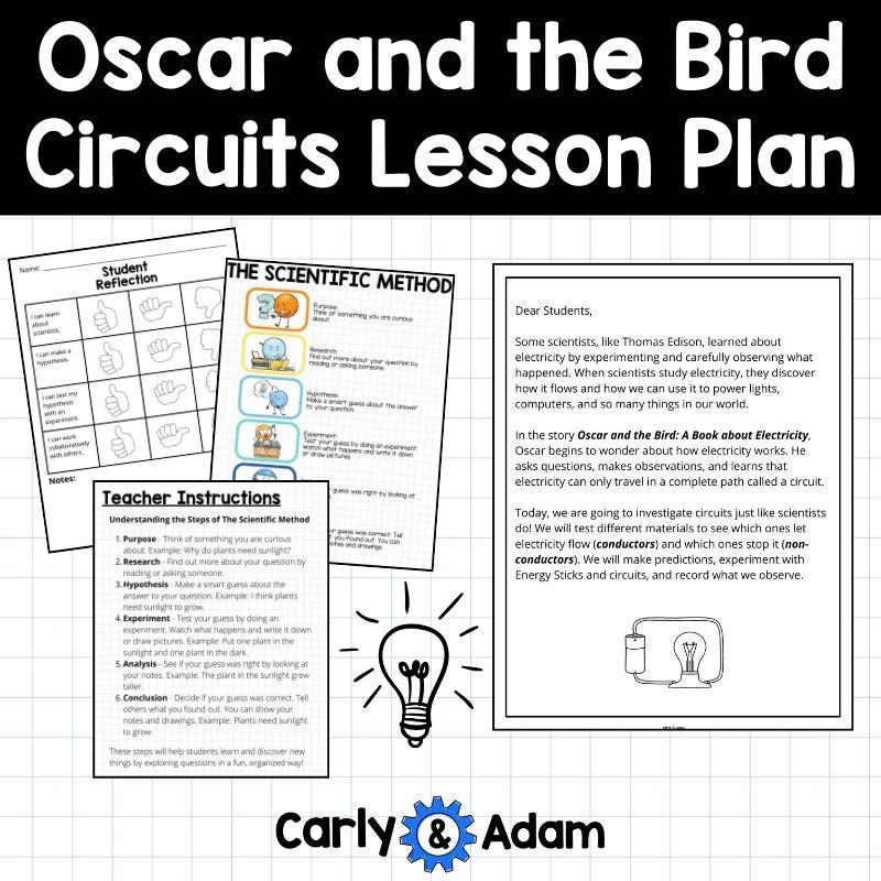 Electricity STEM Lesson Circuits, Conductors, and Insulators 3rd–5th Grade — preview 6