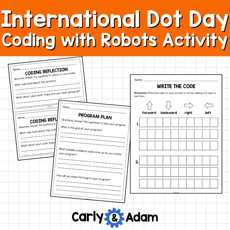International Dot Day Coding Activity with Robots, Robotics — preview 6