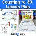 Pre-K and Kindergarten Counting to 30 Activity Mouse Count Read Aloud Lesson — preview 1