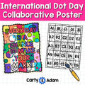 Dot Day Collaborative Poster The Dot Book by Peter Reynolds Activity — preview 1