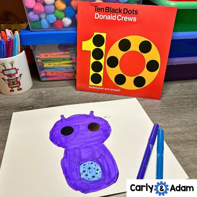 Ten Black Dots Pre-K International Dot Day Counting Activity — preview 2