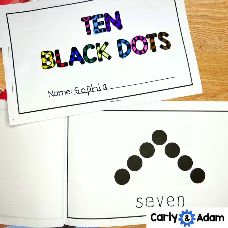 Ten Black Dots Pre-K International Dot Day Counting Activity — preview 4