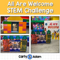 All Are Welcome Back to School Pre-K SEL STEM Activity Relationship Skills — preview 1