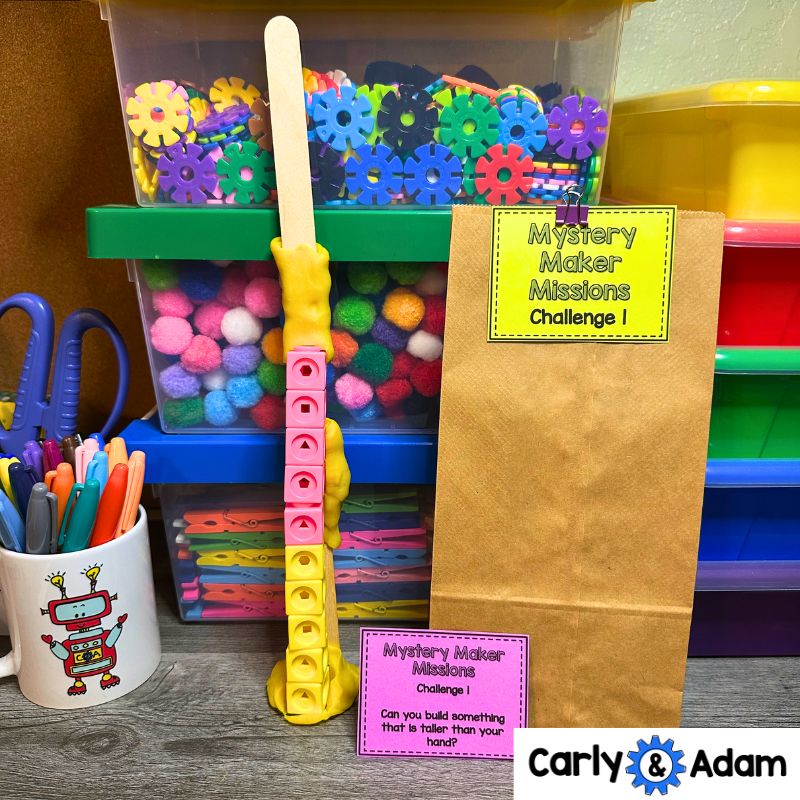 Mystery Maker Missions - Back to School STEM Challenges and Activities — preview 6