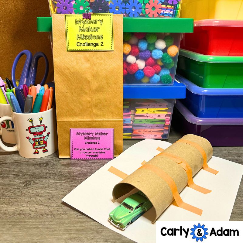 Mystery Maker Missions - Back to School STEM Challenges and Activities — preview 7