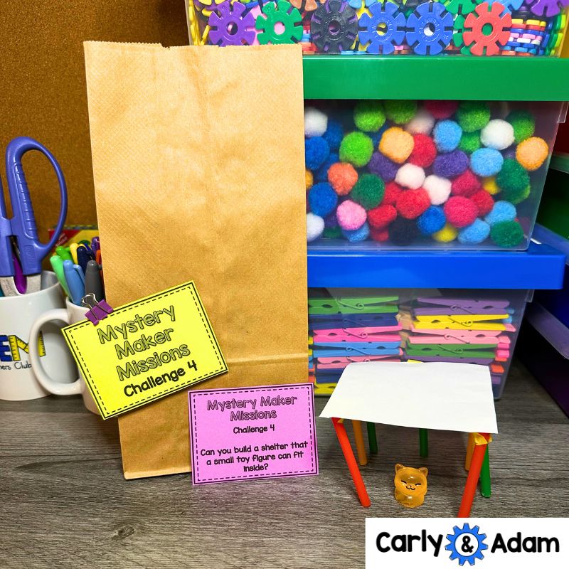 Mystery Maker Missions - Back to School STEM Challenges and Activities — preview 8