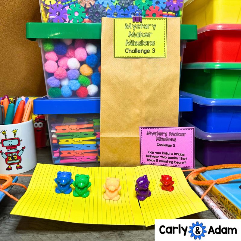 Mystery Maker Missions - Back to School STEM Challenges and Activities — preview 9