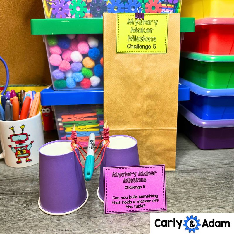 Mystery Maker Missions - Back to School STEM Challenges and Activities — preview 10