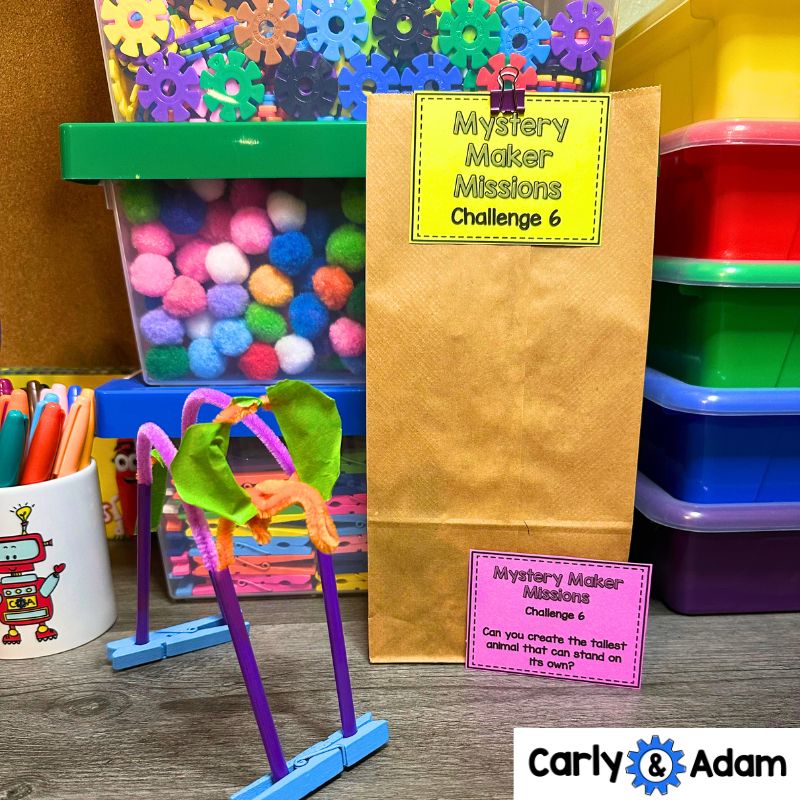 Mystery Maker Missions - Back to School STEM Challenges and Activities — preview 11