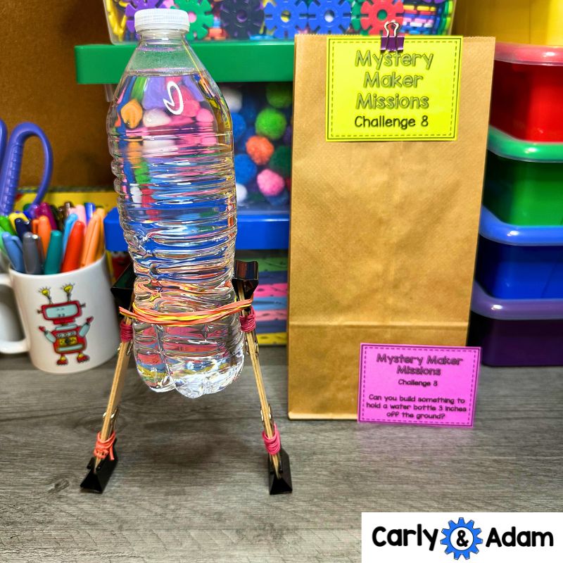 Mystery Maker Missions - Back to School STEM Challenges and Activities — preview 13