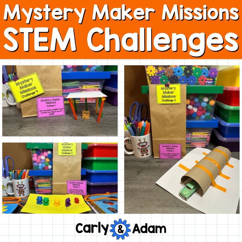 Mystery Maker Missions - Back to School STEM Challenges and Activities — preview 1