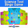 Science Bingo Game Boards Elementary STEM Tools Sub Plans — preview 1