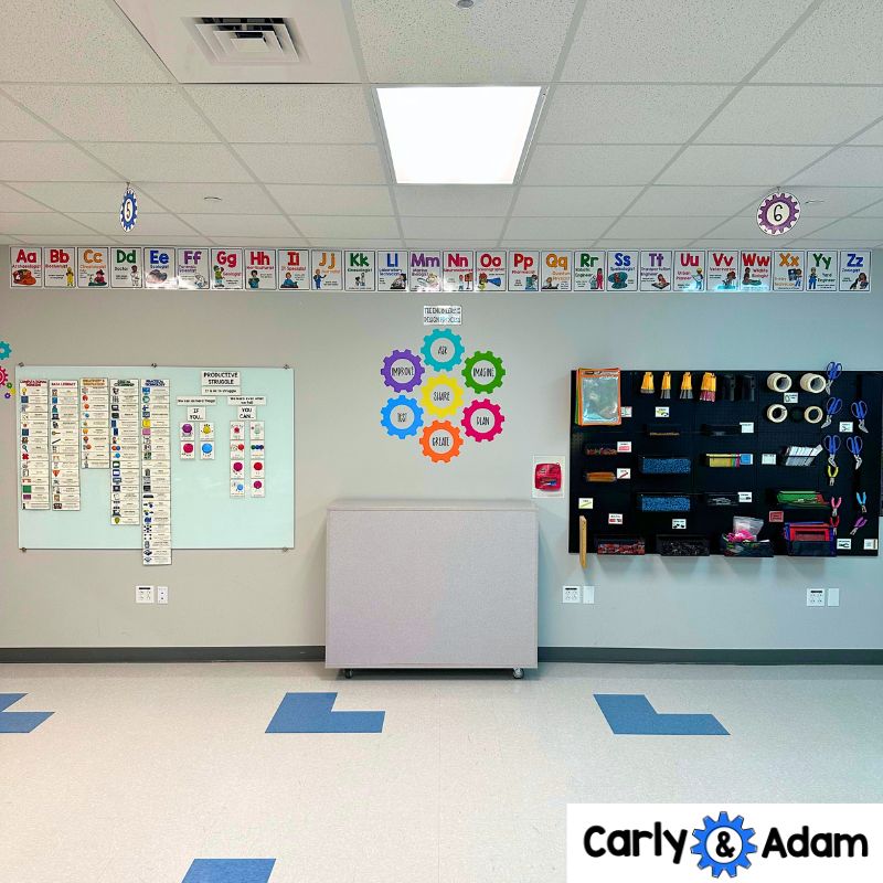 A-Z Alphabet STEM Careers Poster Set Library and Classroom Decor — preview 3