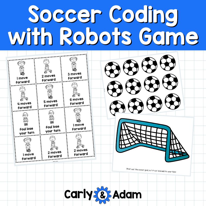 Soccer Coding Game, Vocabulary, Robot, Computers, Robotics, Dash Robots — preview 2
