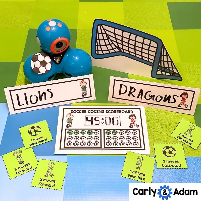 Soccer Coding Game, Vocabulary, Robot, Computers, Robotics, Dash Robots — preview 5