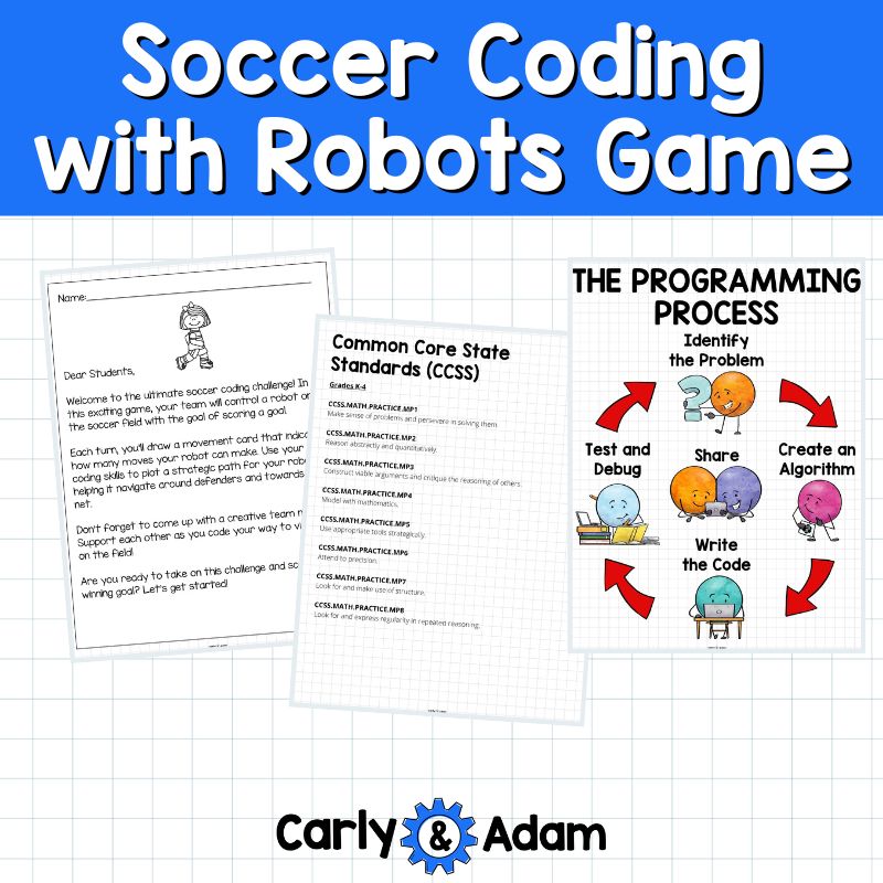 Soccer Coding Game, Vocabulary, Robot, Computers, Robotics, Dash Robots — preview 7