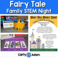 Fairy Tale Family Literacy and STEM Night - 17 Centers, Planning Guide, Flyers — preview 1