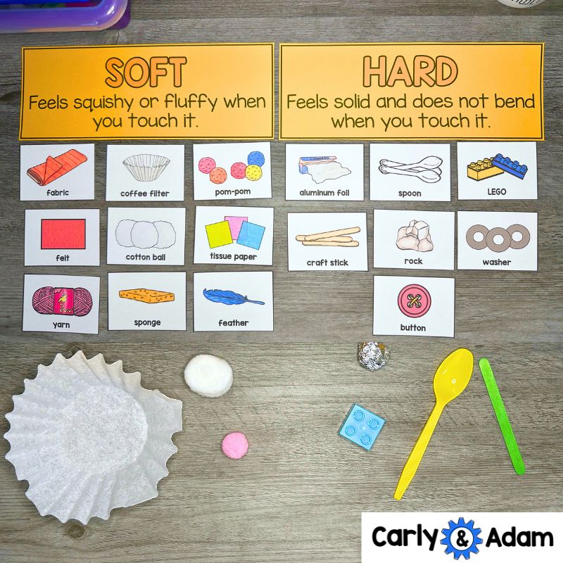 Goldilocks and the Three Bears Activities Fairy Tale STEM Soft and Hard Sort — preview 7